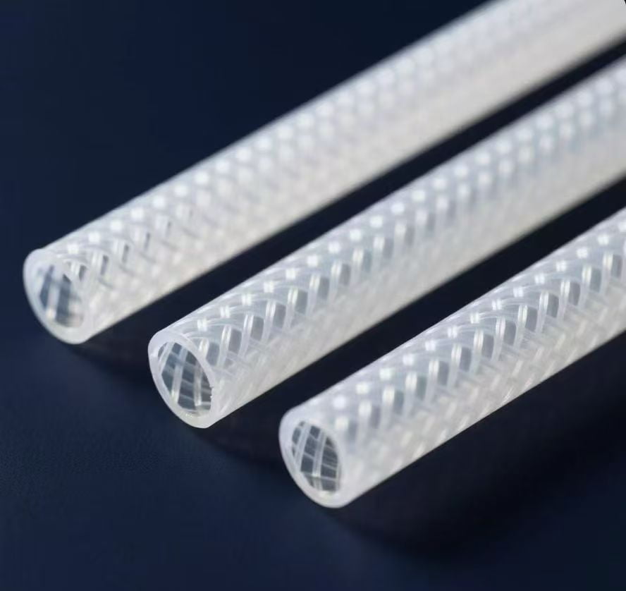 Embedded Fiber Reinforced Silicone Hose for High Pressure Applications