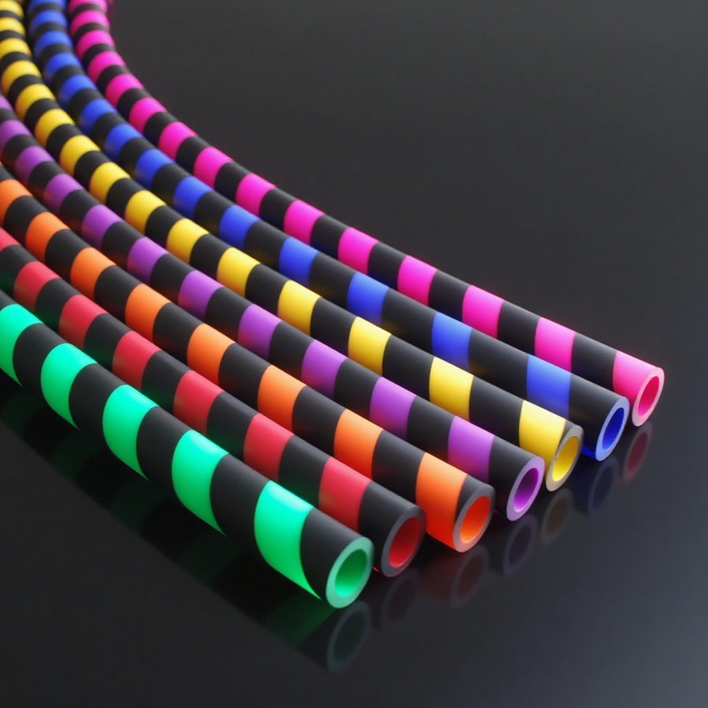 Two-Color Silicone Tubes