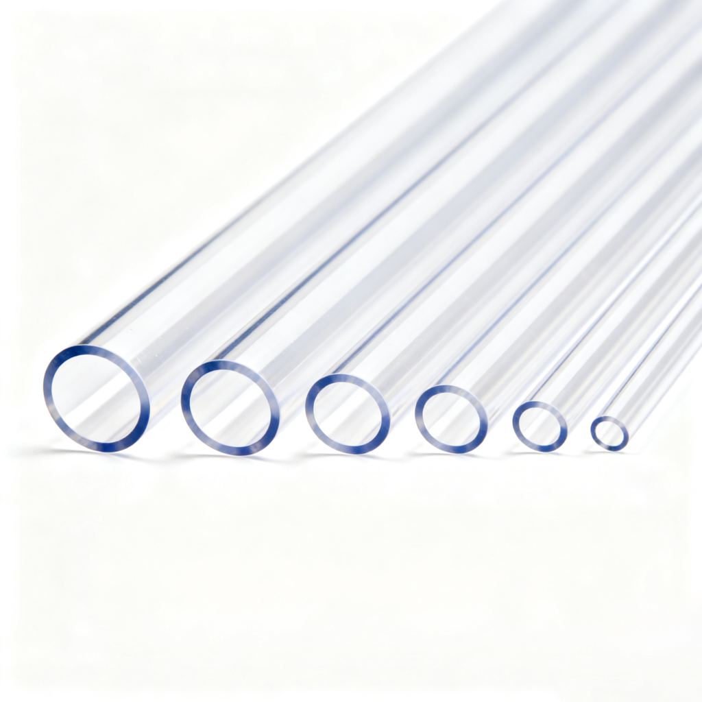 Food-Grade Transparent Silicone Tubes