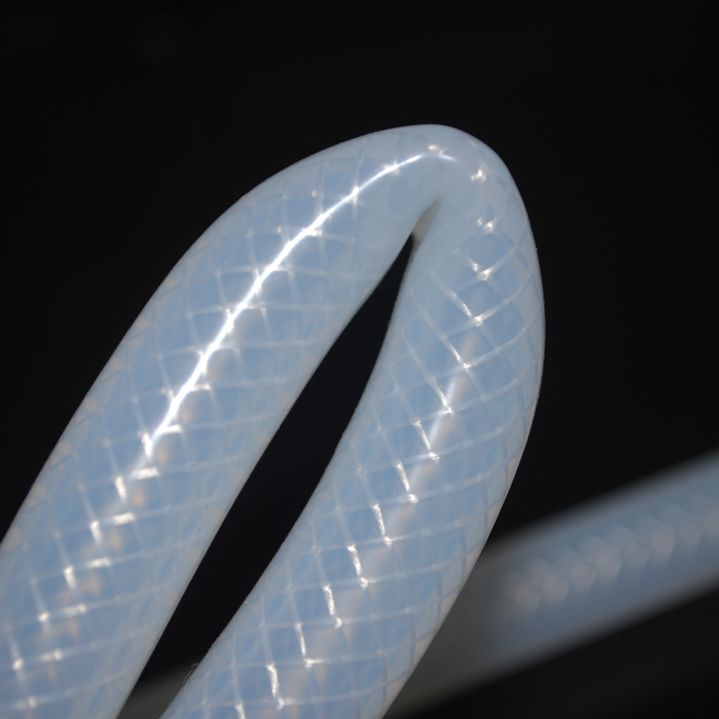 Embedded Fiber Reinforced Silicone Hose for High Pressure Applications