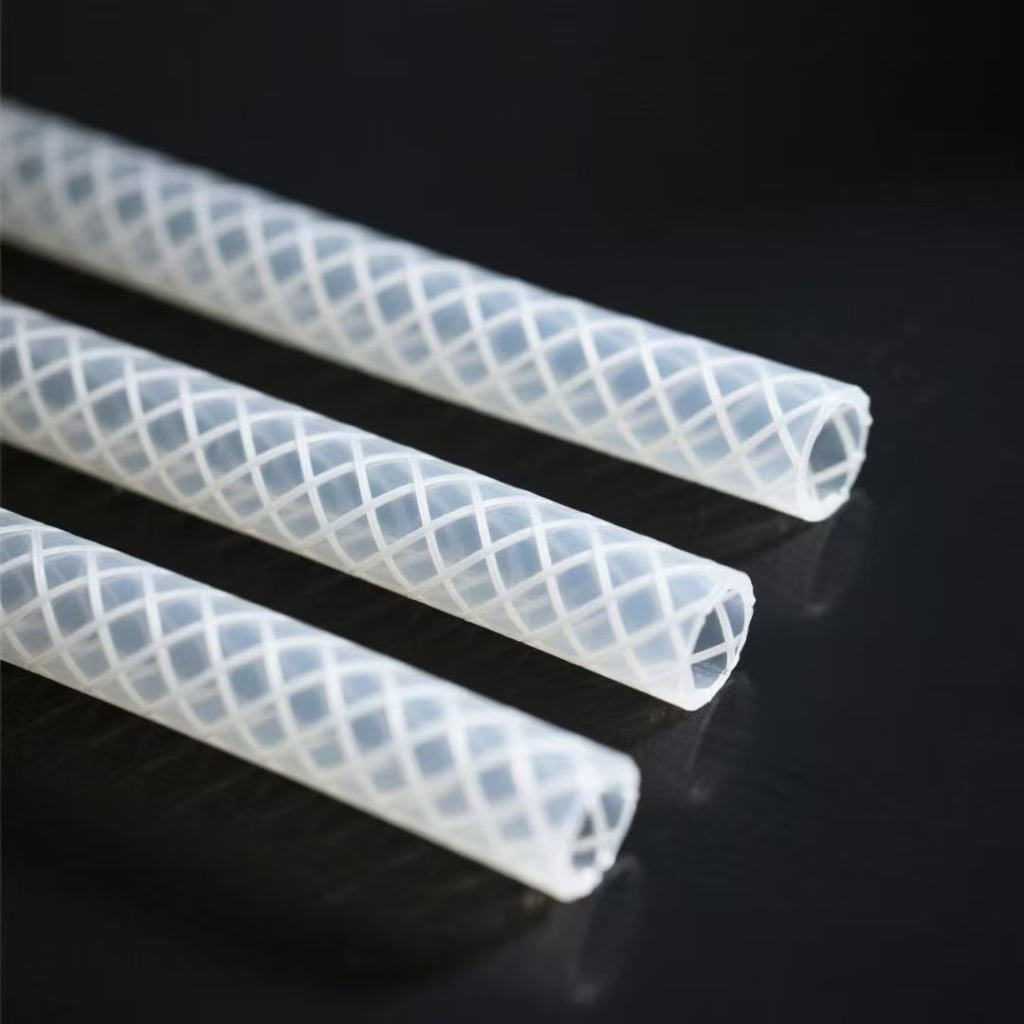 Embedded Fiber Reinforced Silicone Hose for High Pressure Applications
