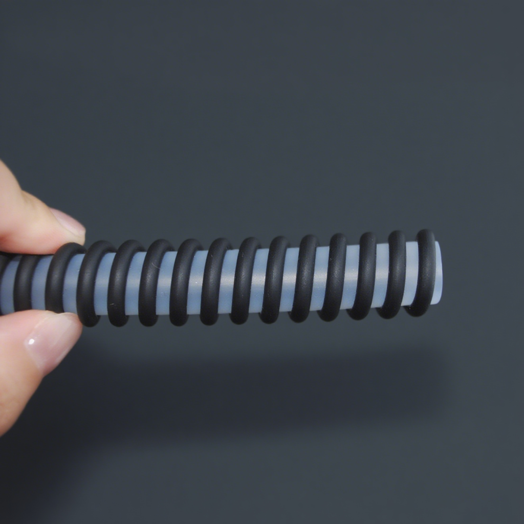 Corrugated Silicone Tubes