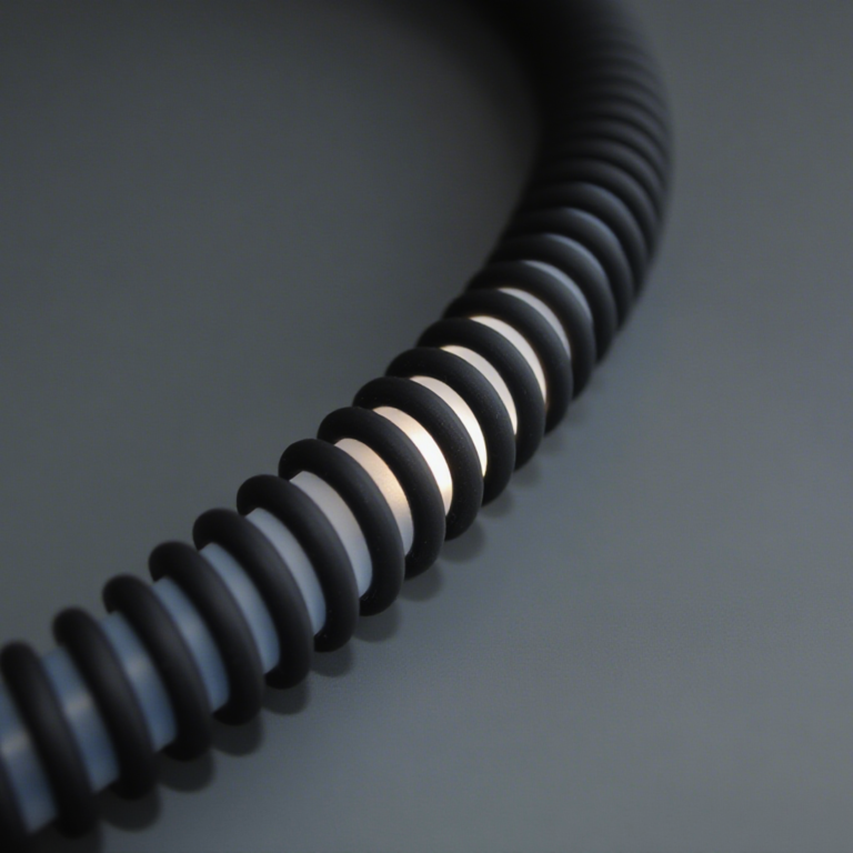 Corrugated Silicone Tubes