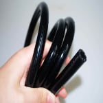 Multi-Layer Silicone Hose with Embedded Polyester Braiding