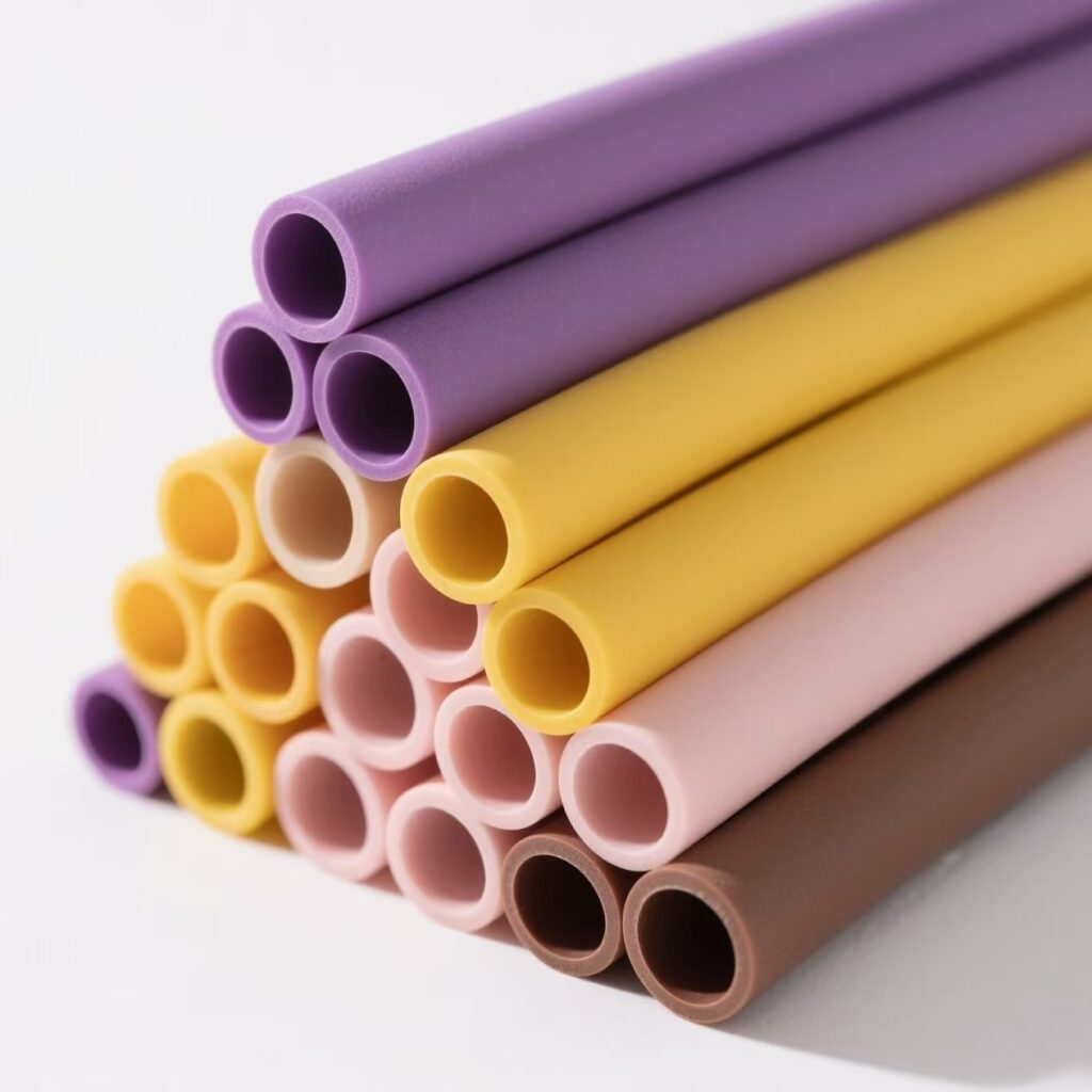 Colored Silicone Tubes
