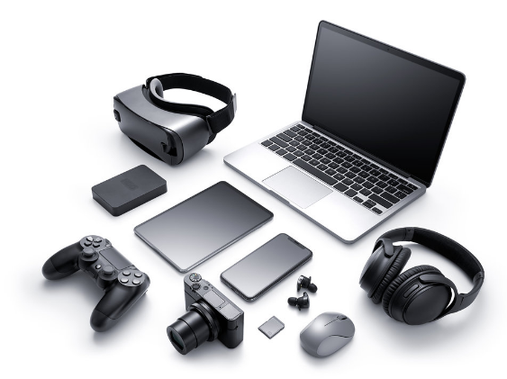 Electronics silicone molded components