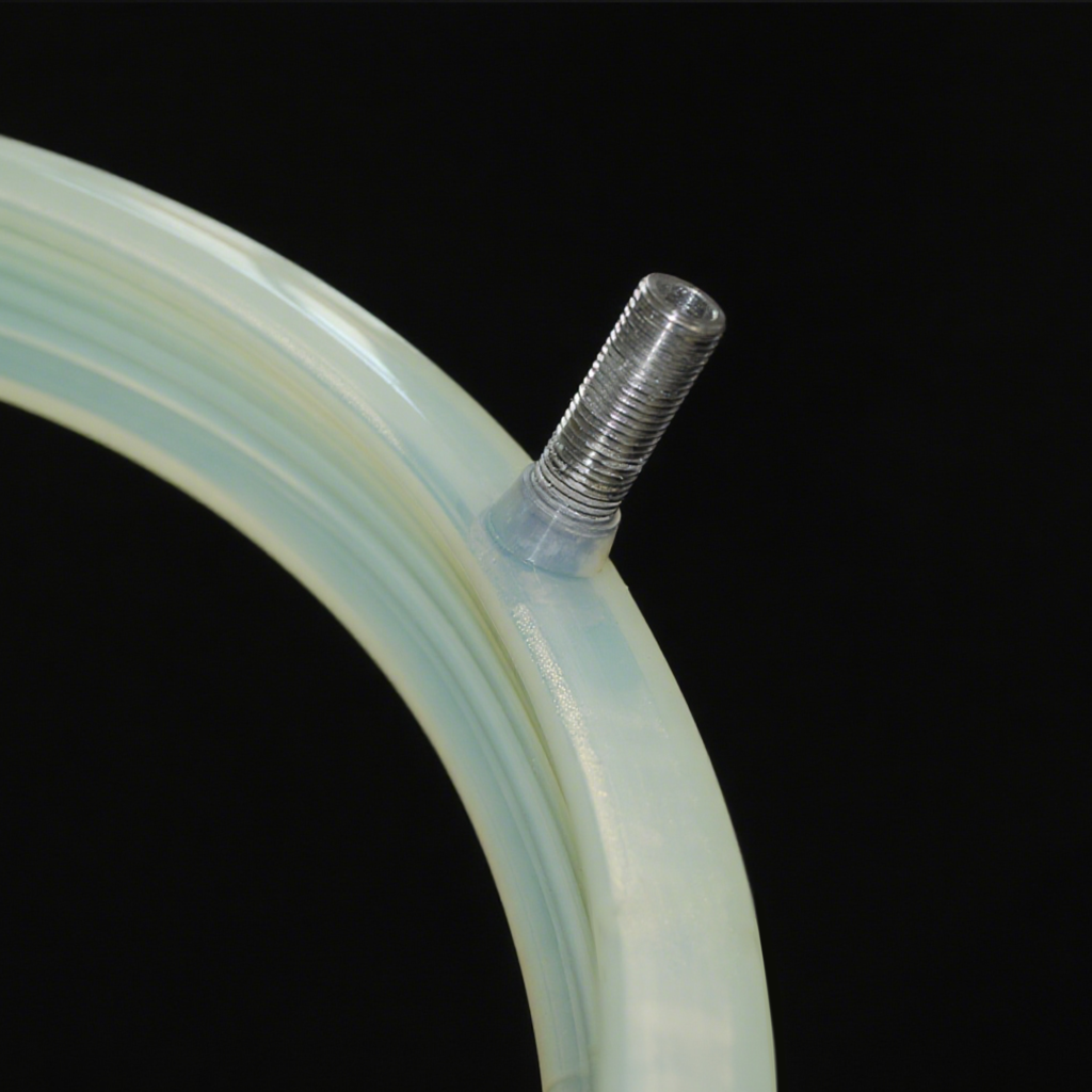 Silicone inflatable seal ring