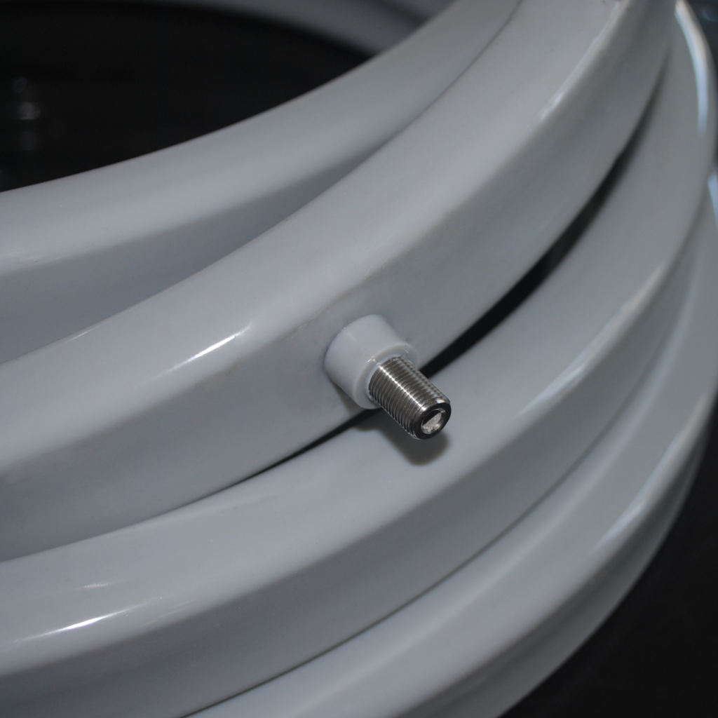 Silicone inflatable seal ring