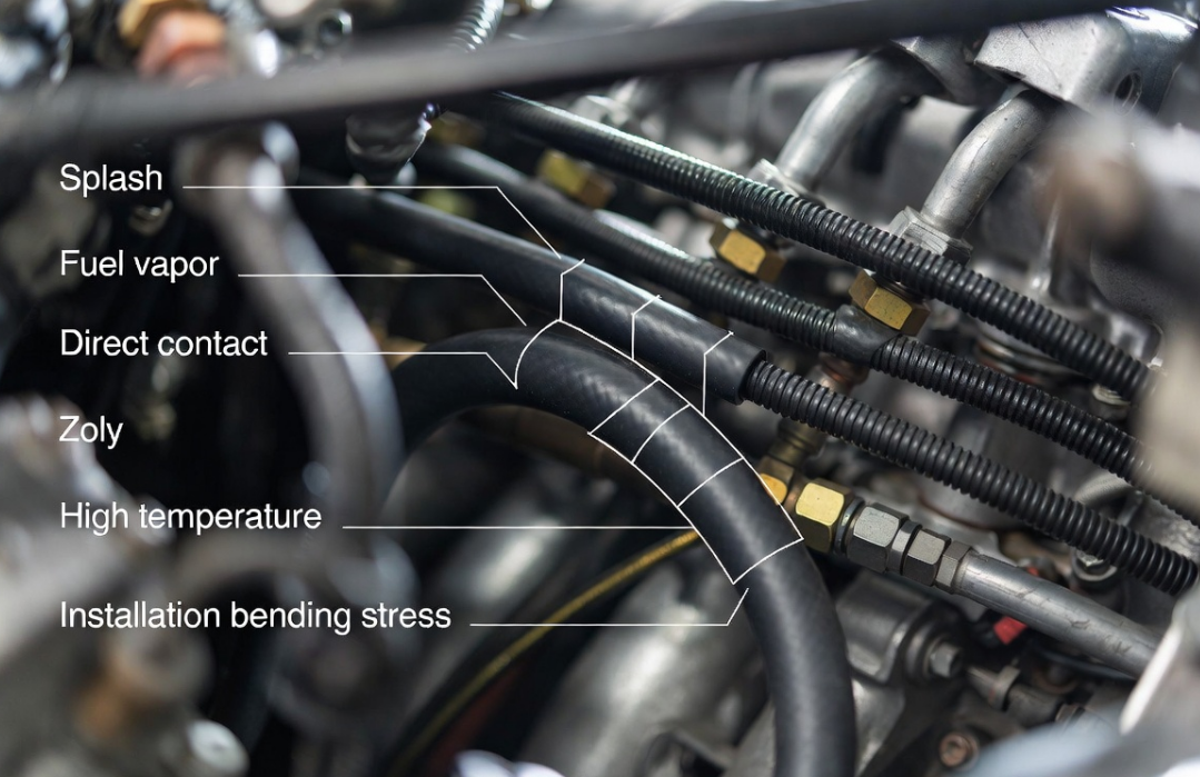 silicone hose near gasoline application questions for buyers