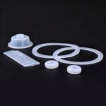 Flat transparent silicone tri‑clamp gasket, high temperature resistant sanitary sealing washer