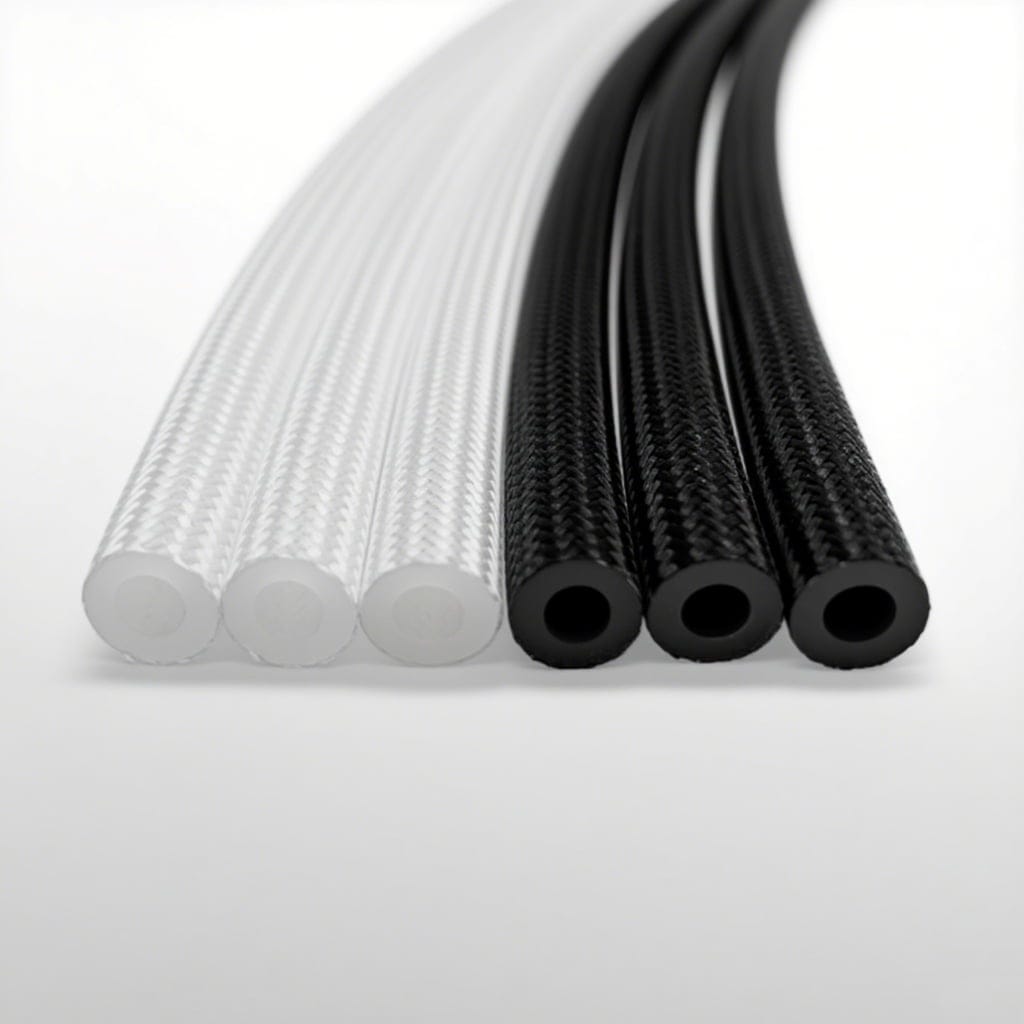 Nylon Braided Fiber Reinforced Silicone Hose