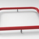 `Red Rectangular Inflatable Silicone Seal Gasket`浏览器悬浮显示，替换掉乱码`. (7)`**替代文字 (Alt Text)**`Red rectangular inflatable silicone seal gasket for sterilizer chamber door`