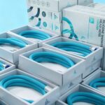 Silicone shower hose complete bathroom set